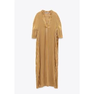 Zara oversized striped tunic